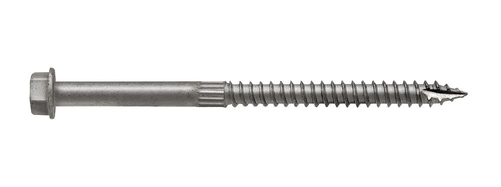 Simpson Strong-Drive SDS25312SS 1/4" x 3-1/2" 316 Stainless Steel, SDS Heavy-Duty Connector Screw, Exterior Wood Screw