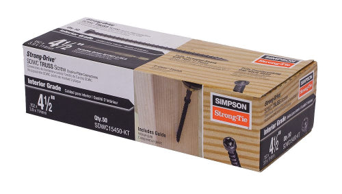 Simpson 0.155 x 4-1/2" SDWC TRUSS Structural Screw