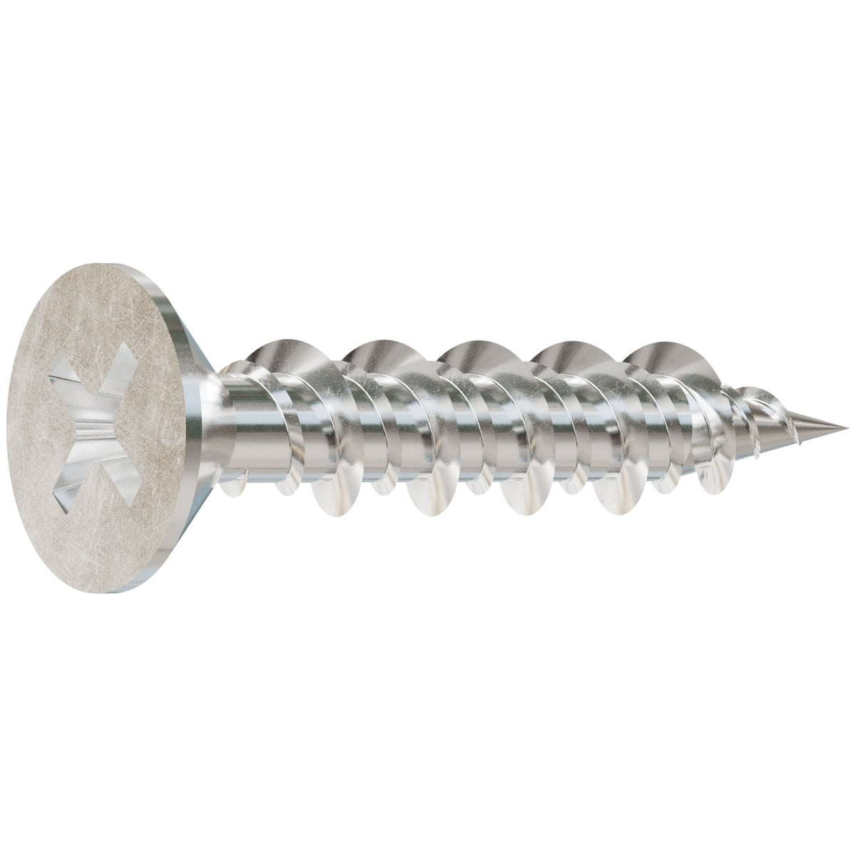 Simpson Strong-Tie T10J100FX #10 x 1" Flat Head, 316 Stainless Steel Marine Screw