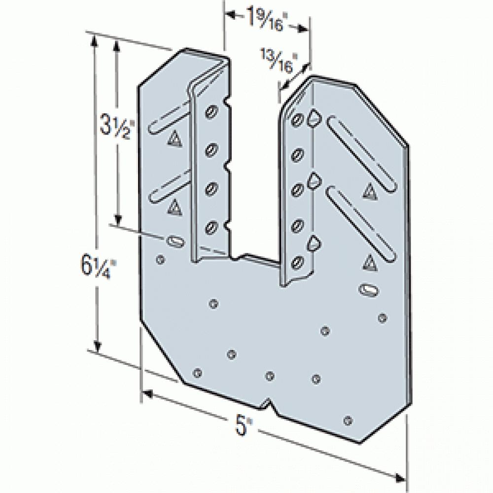 Simpson H10A Hurricane Tie, G90 Galvanized