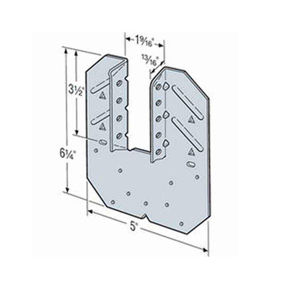 Simpson H10AZ Hurricane Tie, Zmax Finish