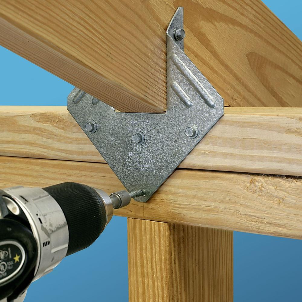 Simpson H1A (H1) Hurricane Tie installed