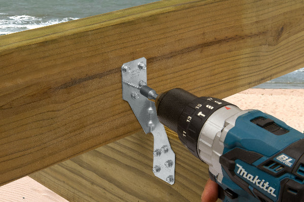 Simpson H2.5A Hurricane Tie installed