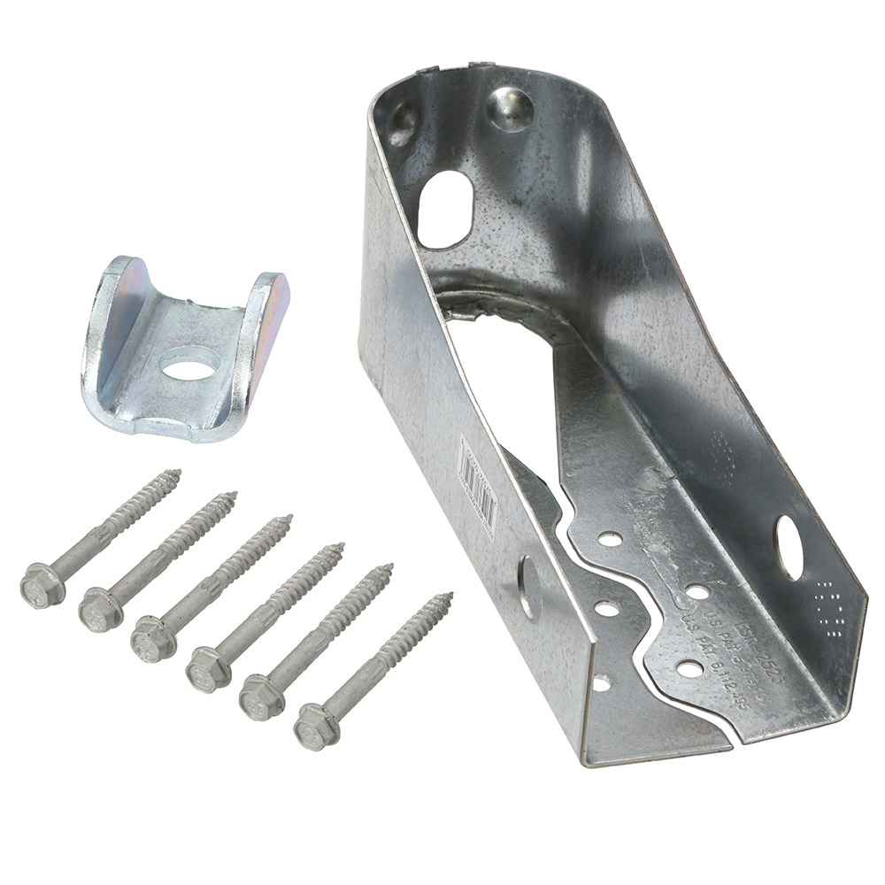 Simpson HDU2-SDS2.5HDG 8-11/16" Hot-Dip Galvanized Predeflected Holdown w/Screws