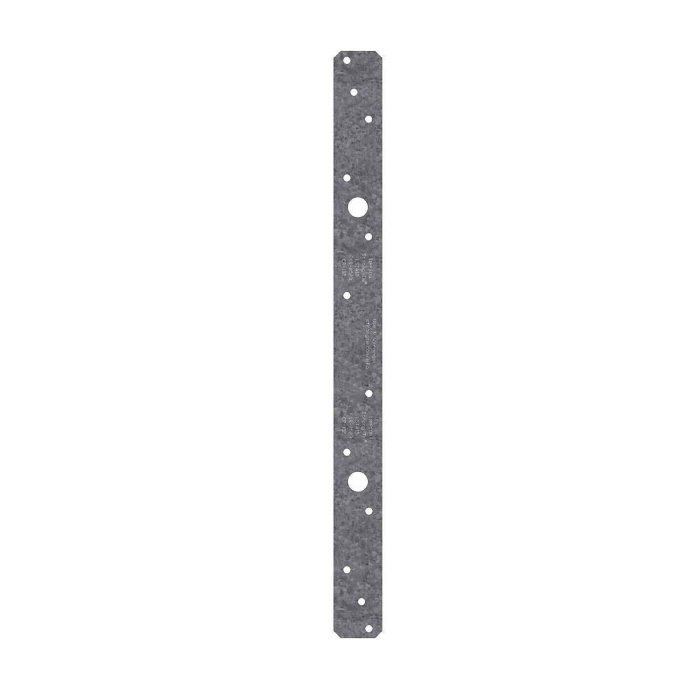 Simpson LSTA15 20-Gauge 1-1/4 in. x 15 in. Light Strap Tie