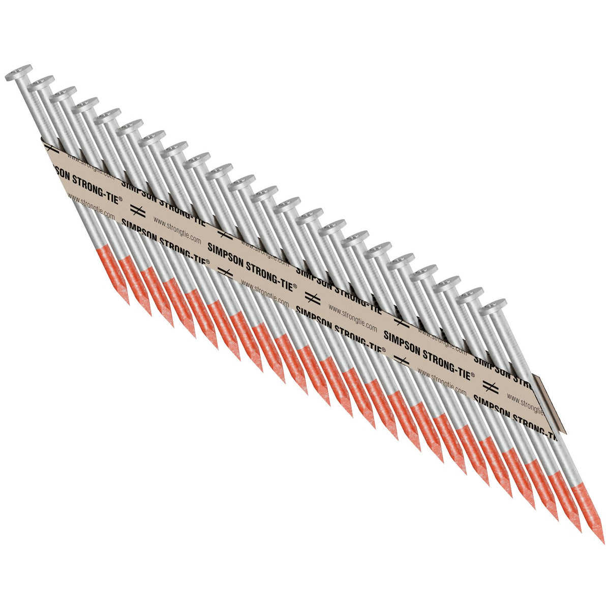 Simpson Strong-Drive 2-1/2" x .131 SCN Smooth Shank Connector Nail 33 Degree, Hot-Dip Galvanized