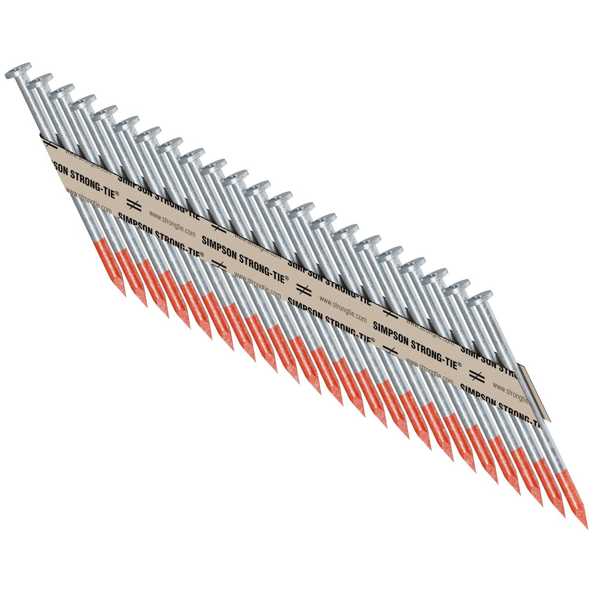 Simpson 8DBRPT2500 2-1/2" x .131 SCN Smooth Shank Connector Nail 33 Degree