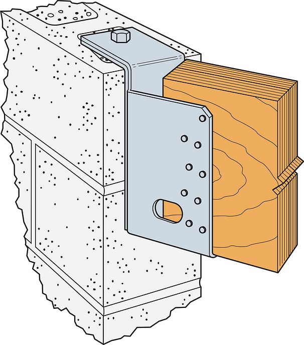 Typical MBHA Skewed Right Installation
