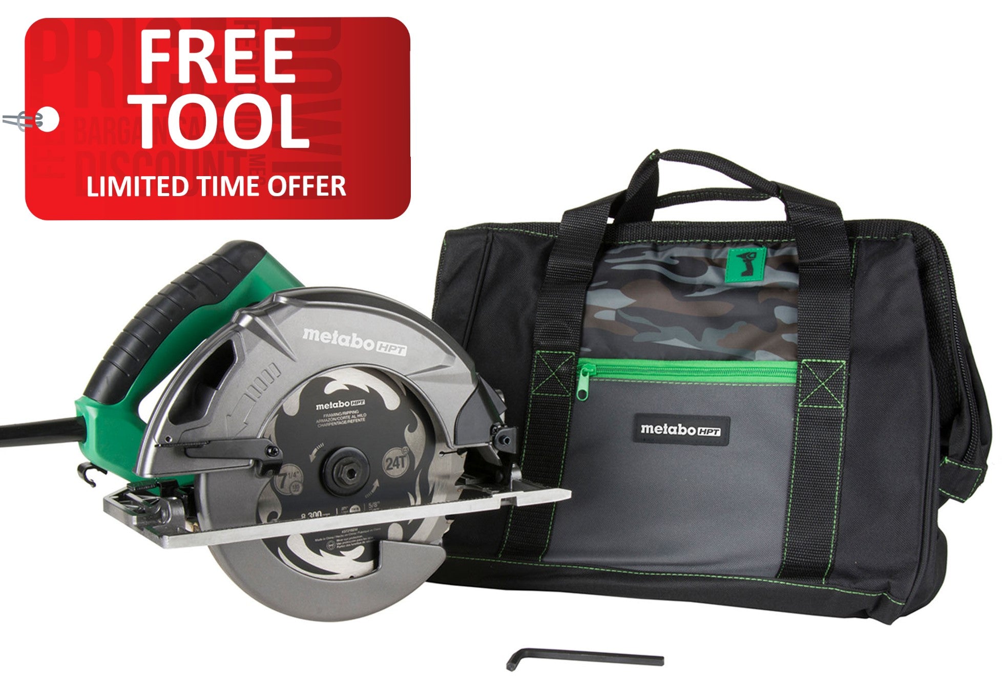 Metabo HPT (Hitachi) C7UR | 7-1/4 Inch Pro Circular Saw "RIPMAX" 