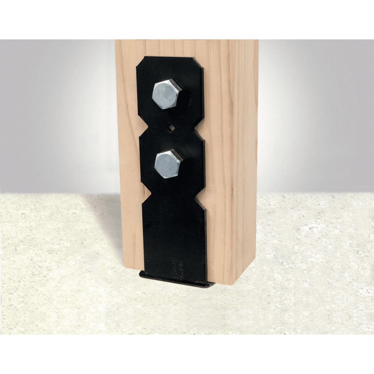 Simpson Strong-Tie OCB810 8 x 10 Ornamental Column Base Black Powder Coated