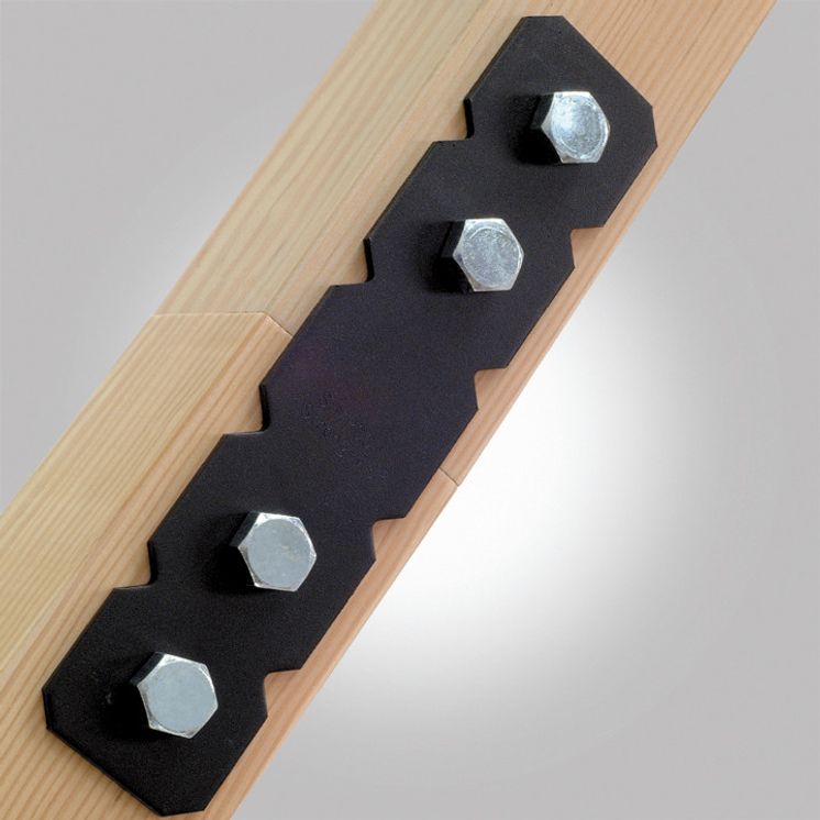 Simpson Strong-Tie OHS Ornamental Strap Tie Black Powder Coated