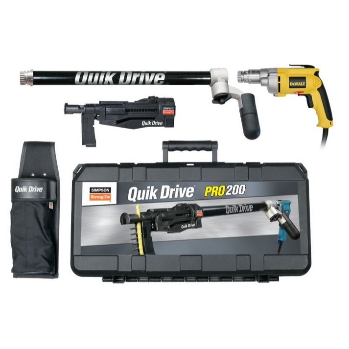 Simpson Quik Drive PRO200G2D25K Drywall System, Dewalt 2500 RPM Motor