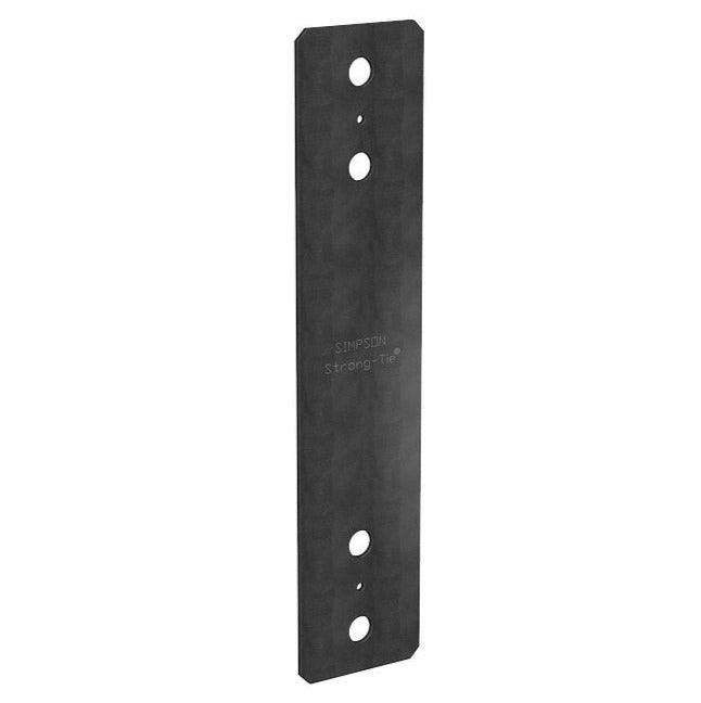 Simpson PSPC418 Strap, Black Powder Coated