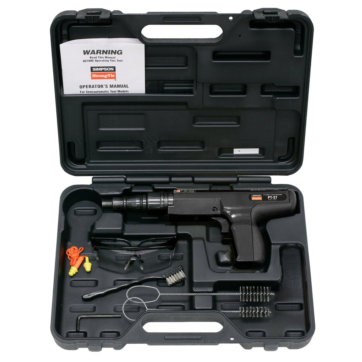 Simpson PT-27 Semi-Auto Powder Actuated Tool .27 Caliber Fastening to Structural Steel