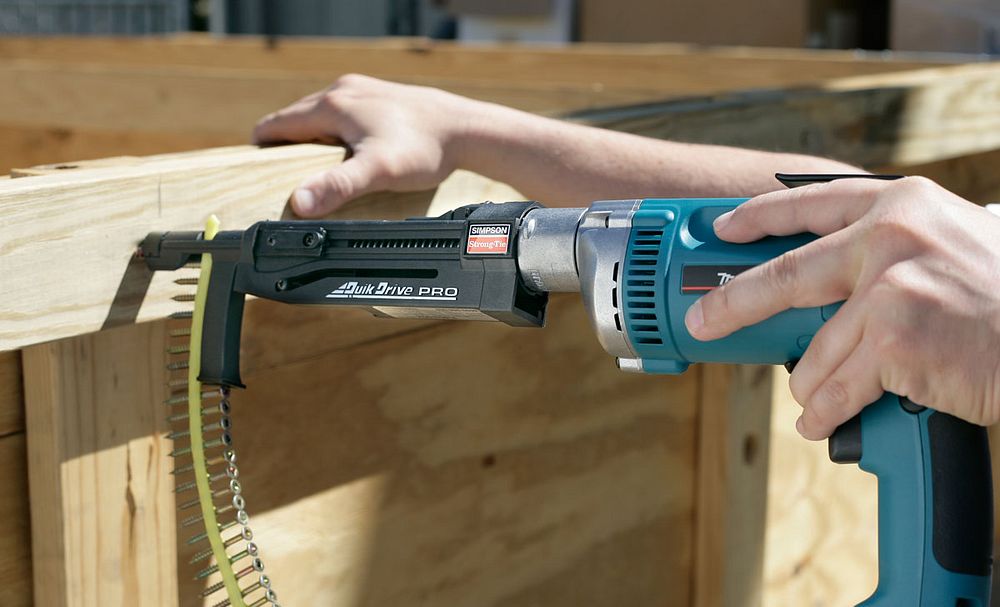 Simpson Quik Drive QDPRO250G2 Subfloor Workhorse Attachment