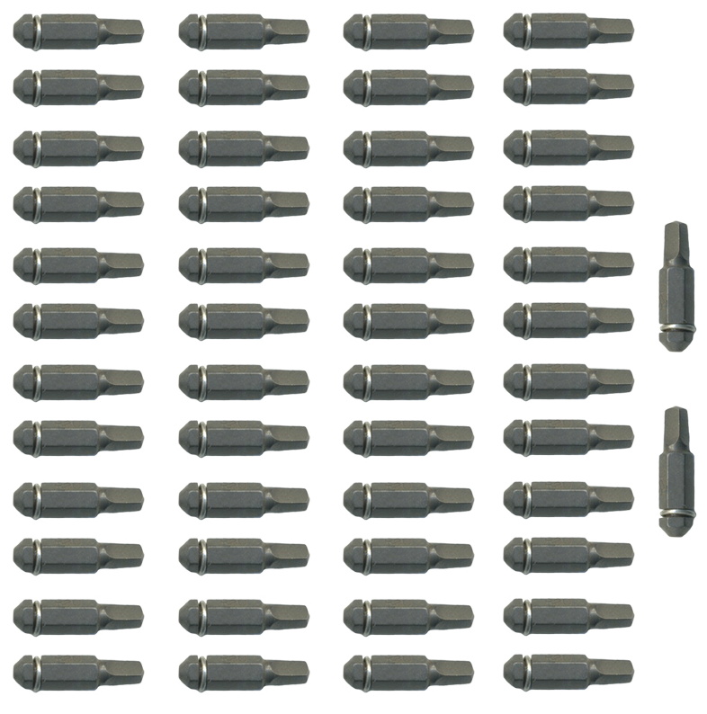 Simpson Quik Drive QRSU2-50 Bulk bits #2 Square Undersized 50ct