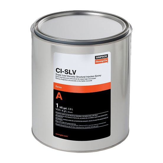 Simpson Strong-Tie CISLV3KT CI-SLV Super-Low-Viscosity Structural Injection Epoxy bulk kit
