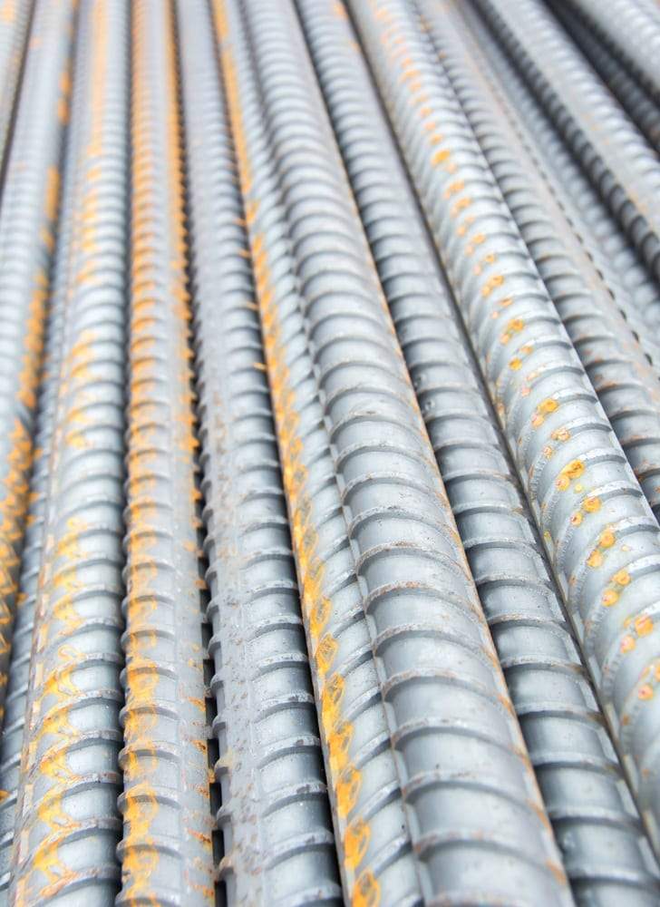 Steel Rebar #3 3/8" diam. X 24"