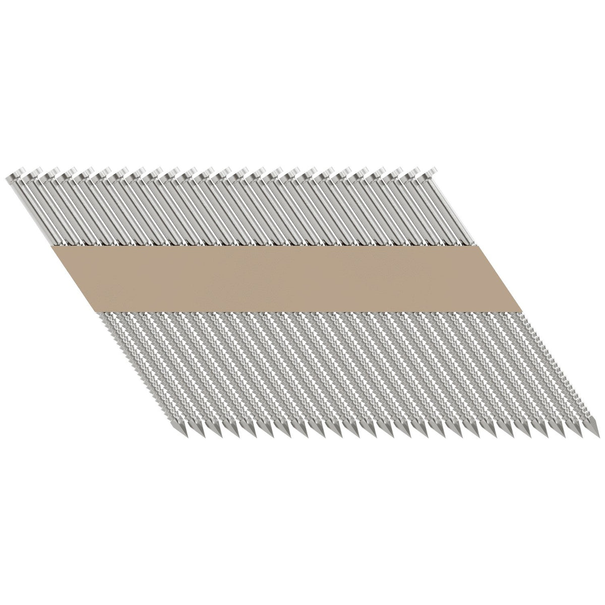 31°-34° Paper Tape, Clipped Head, Ring-Shank Nail