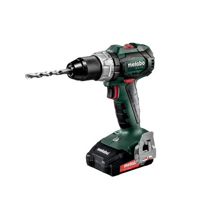 Metabo 18V Brushless Hammer Drill/Driver Kit 2x 2.0Ah 301/664 in-lbs SB 18 LT BL 2.0 MB