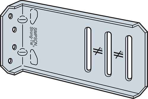 Simpson SCB47.5-KT 5.5" Bypass Framing SlideClip Connector Kit 25ct