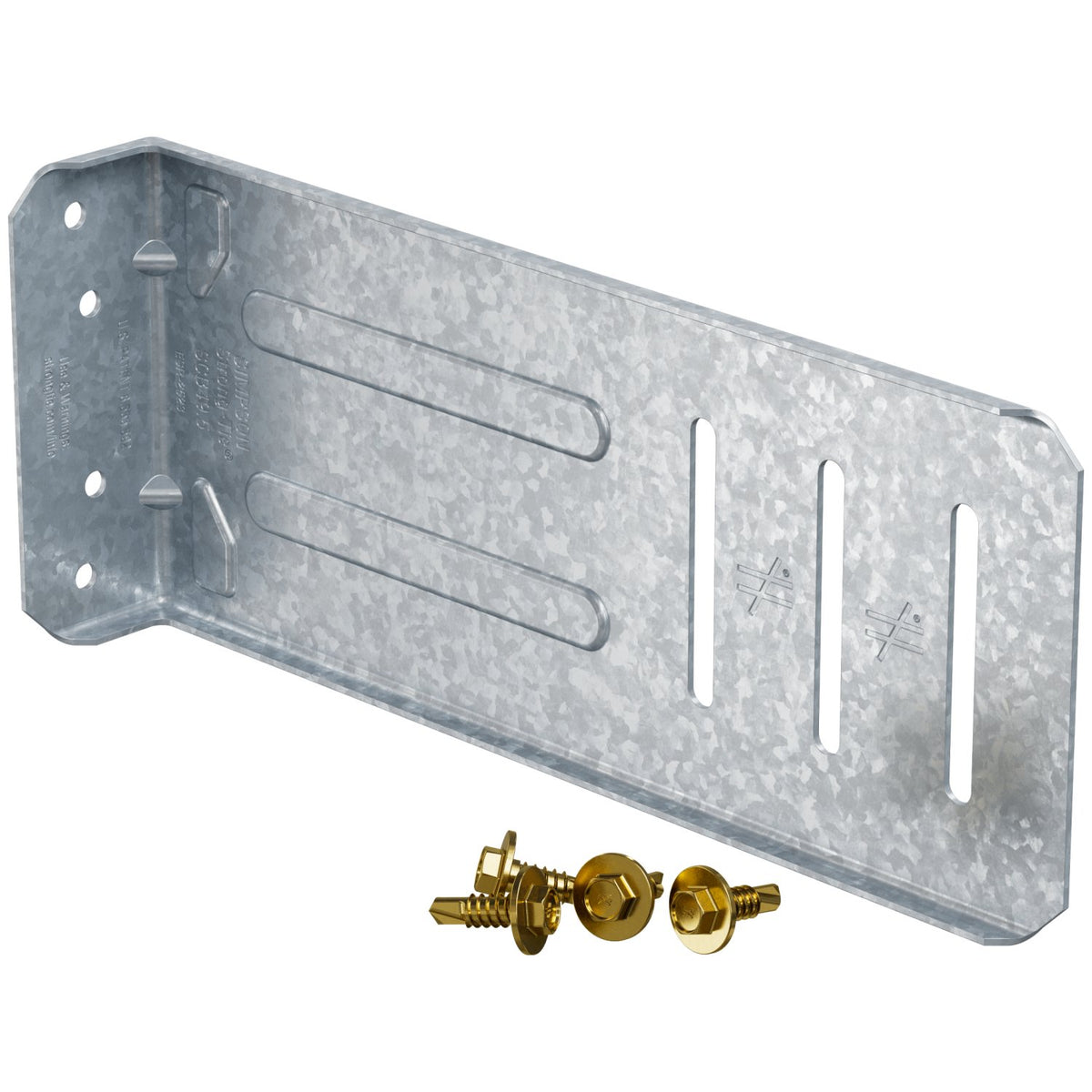 Simpson SCB49.5-KT 5.5" Bypass Framing SlideClip Connector Kit 25ct