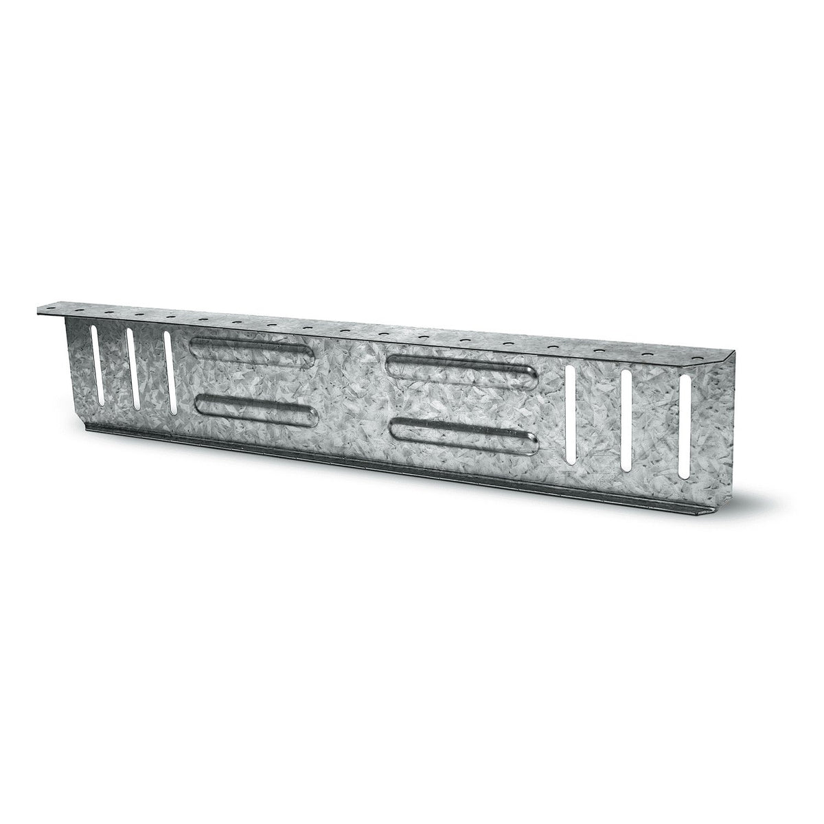 Simpson SSB3.518-KT Bypass Framing Slide-Clip Strut Connector 3-1/2 in. x 18 in. 16-Ga G90 Galv 25-Pk
