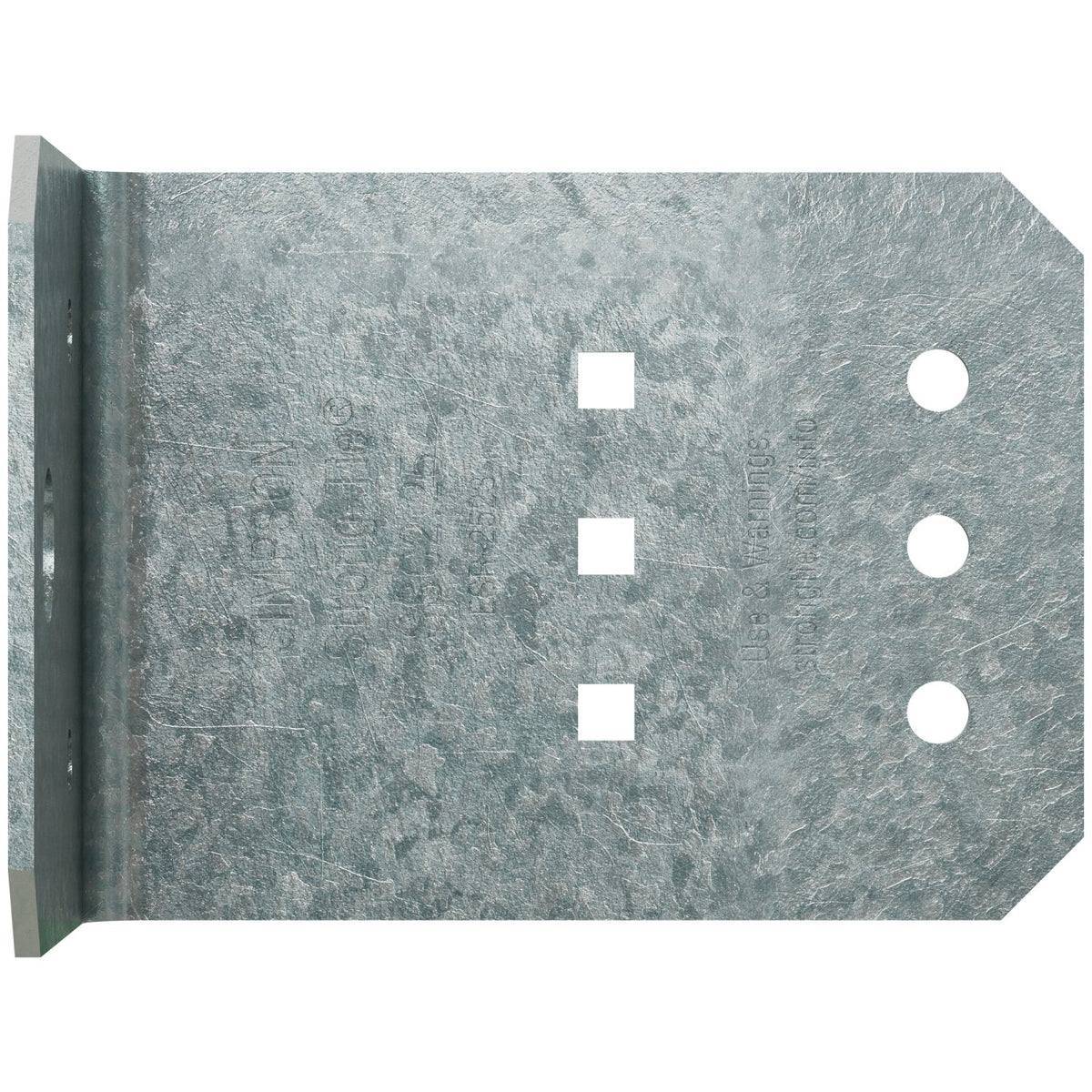 Simpson SSC2.25-R125 Steel Stud Clip 2-1/4 in. 14-Ga G90 Galv Cold-Formed Steel Connector 125-Pk