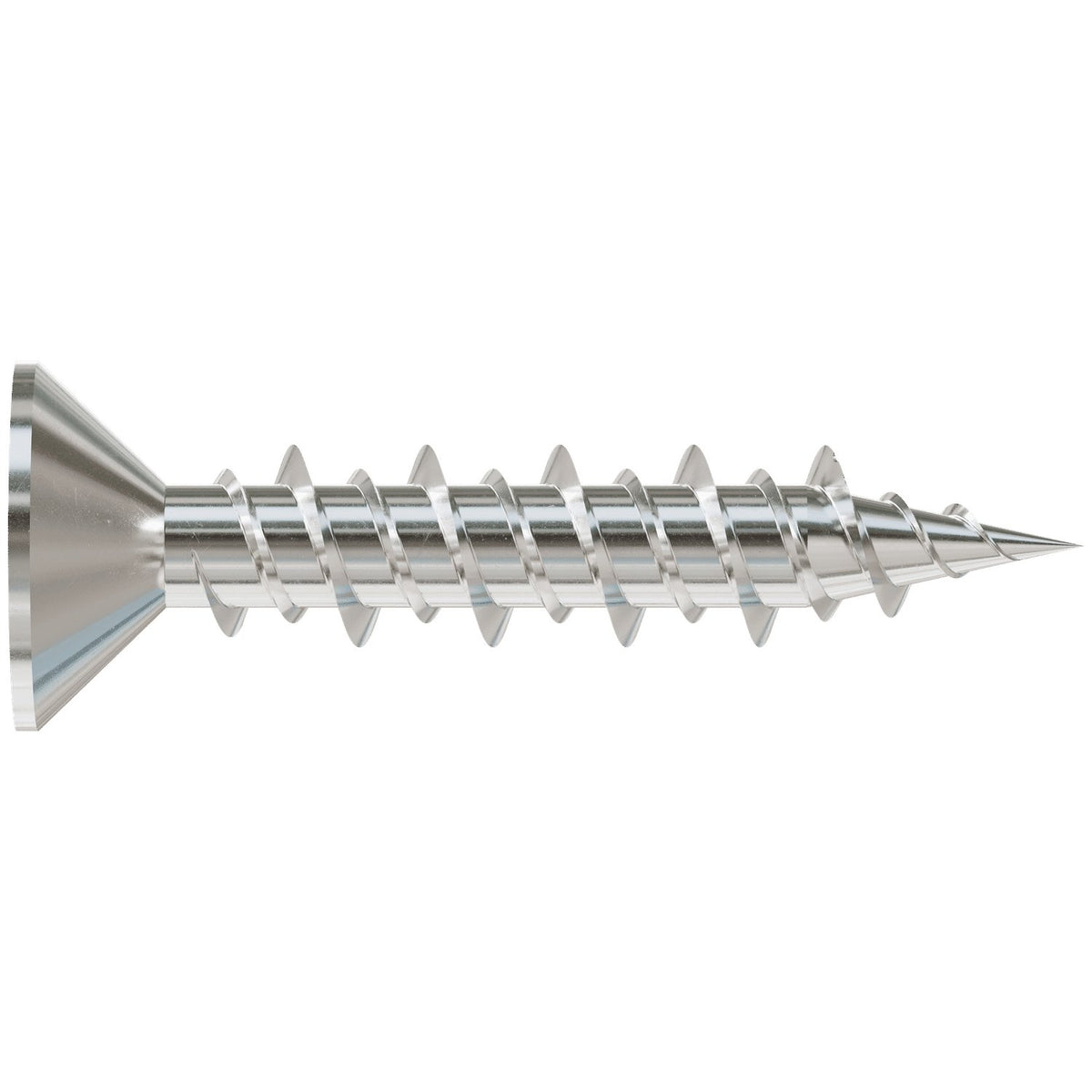 Simpson Strong-Tie T10J100FX #10 x 1" Flat Head, 316 Stainless Steel Marine Screw