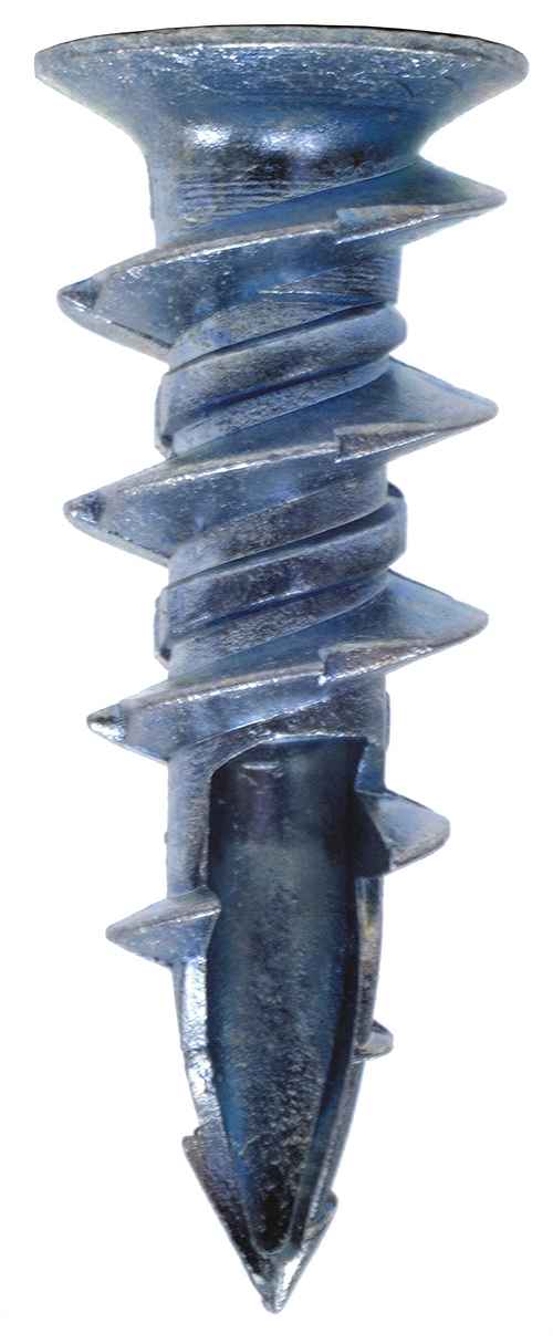 Simpson Strong-Tie SWZ08L-R100 #8 x 1 1/4" Zinc, with Screws Drywall Anchor, Sure Wall 