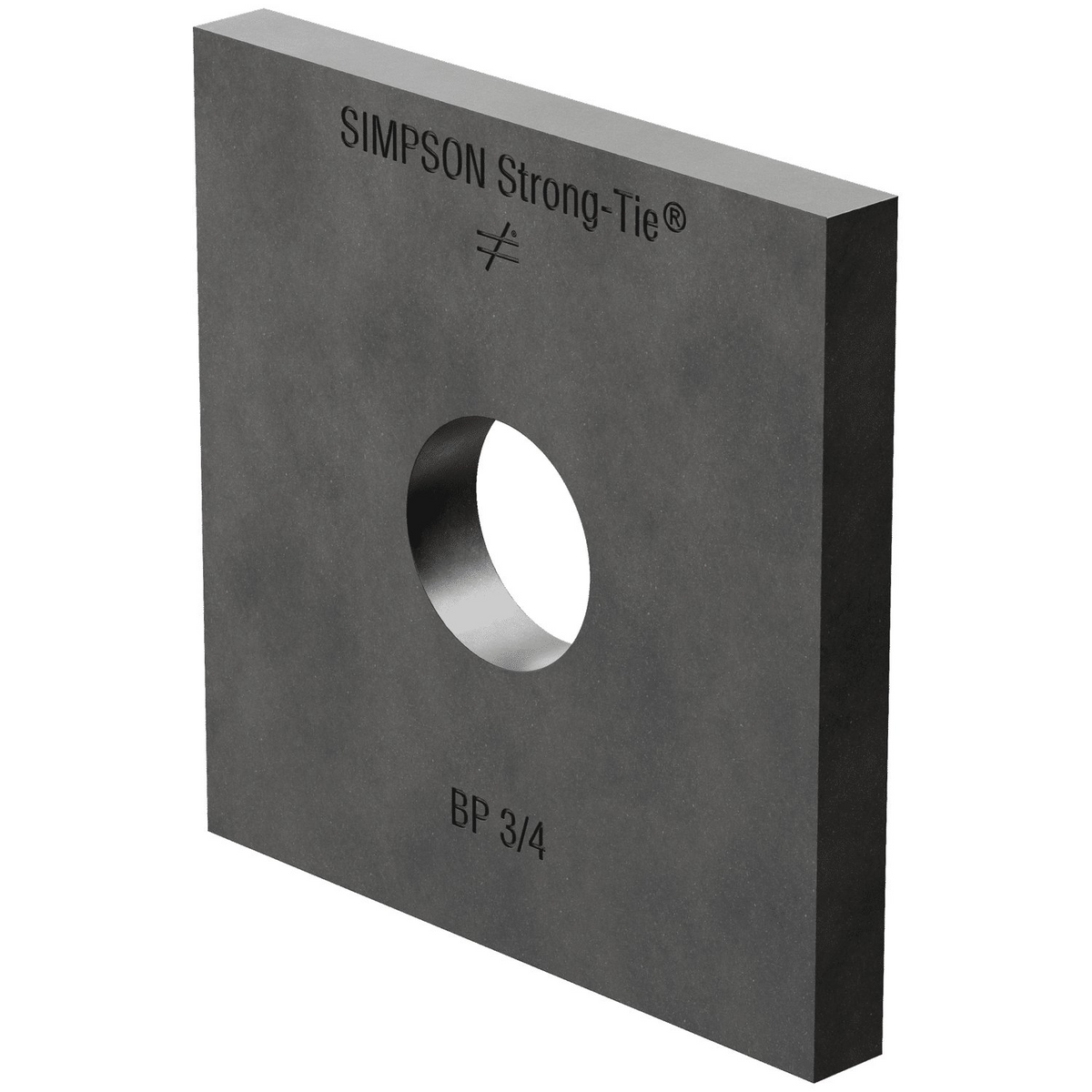 Simpson Strong-Tie BP 3/4 Bolt Dia. 2-3/4" x 2-3/4" Bearing Plate