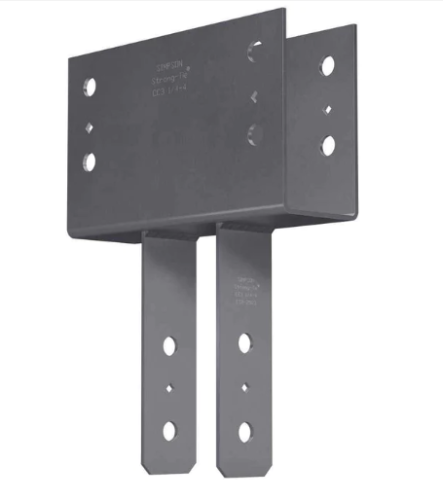 Simpson Strong-Tie CC5 1/4-4HDG Column Cap - Hot Dip Galvanized