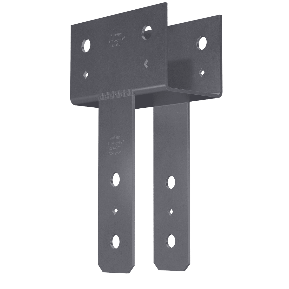 Simpson Strong-Tie CC44ROT-4X Column Cap w/ Rotated Beam Straps