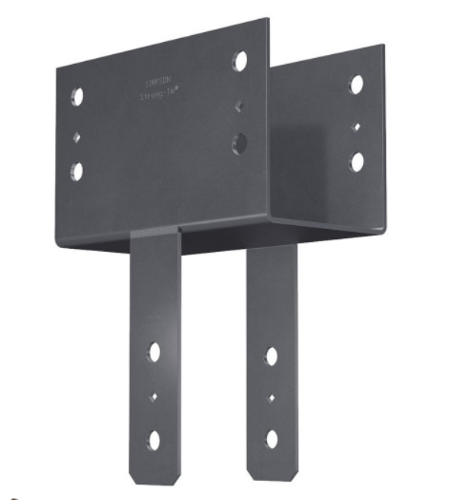 Simpson Strong-Tie CC84ROT 8X Column Cap w/ Rotated Beam Straps