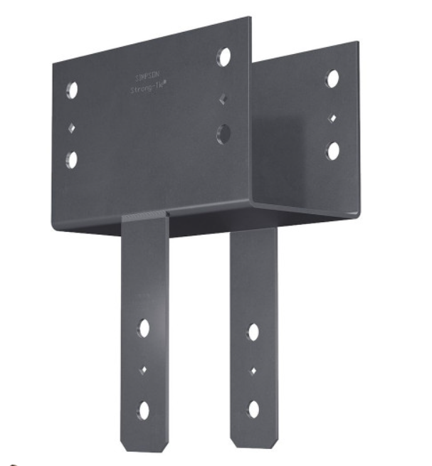 Simpson Strong-Tie CC94ROT 8-3/4" Column Cap w/ Rotated Beam Straps