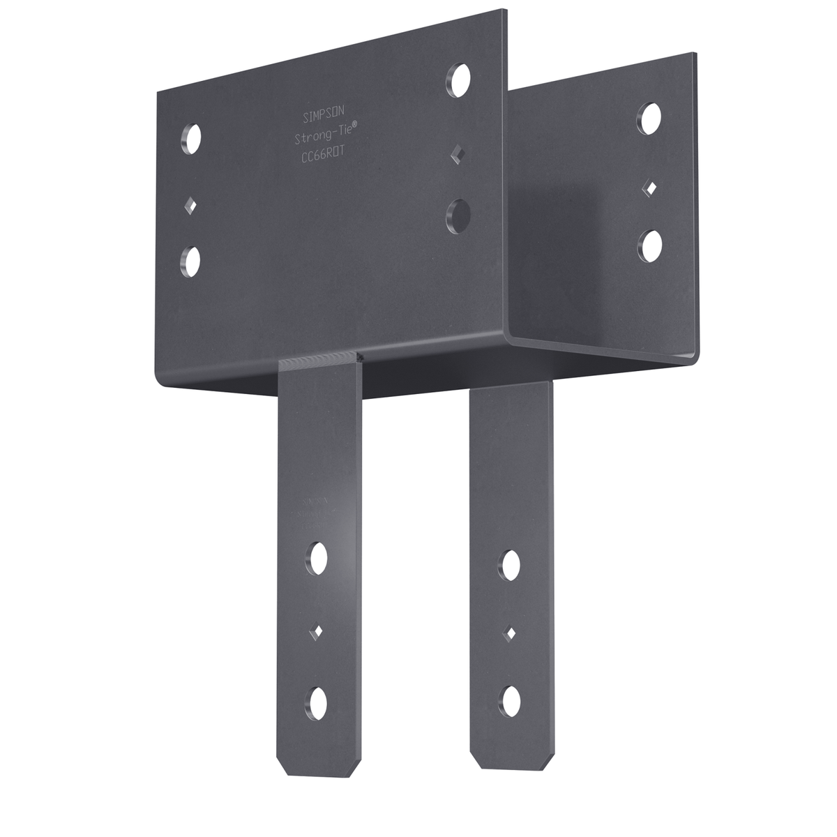Simpson Strong-Tie CC88ROT 8X Column Cap w/ Rotated Beam Straps