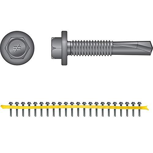 Simpson #12 x 1-1/4" Collated XM MEDIUM-HEAD METAL Screw