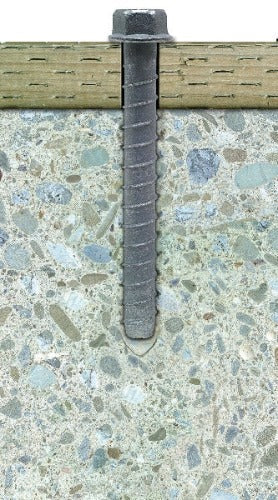 Simpson 5/8" x 10" Titen HD Mechanically Galvanized Screw Anchor THDB62100HMG