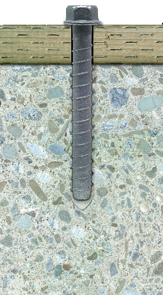 Simpson 3/4" x 8-1/2" Titen HD Mechanically Galvanized Screw Anchor THD75812HMG