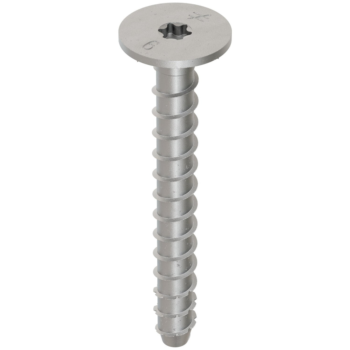 Simpson Strong-Tie 5/8 x 6 Washer Head Titen HD Screw Anchor, Zinc THDB62600WH