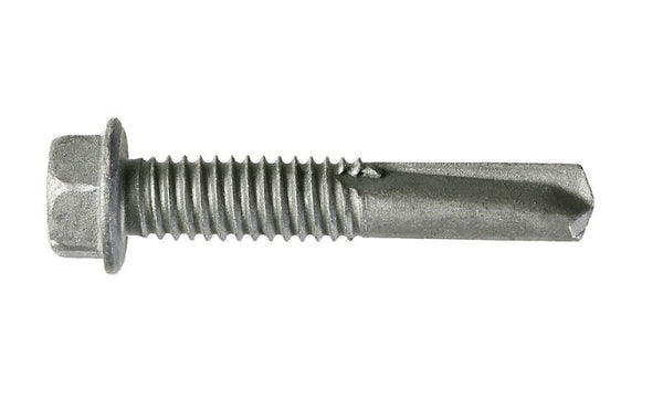 Simpson #12 x 1" Self-Drilling X Metal Screw, 14 TPI, Quik Guard Coating