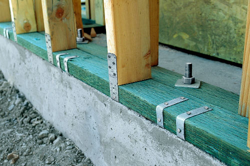 Single-Stud-Plate Connector installed