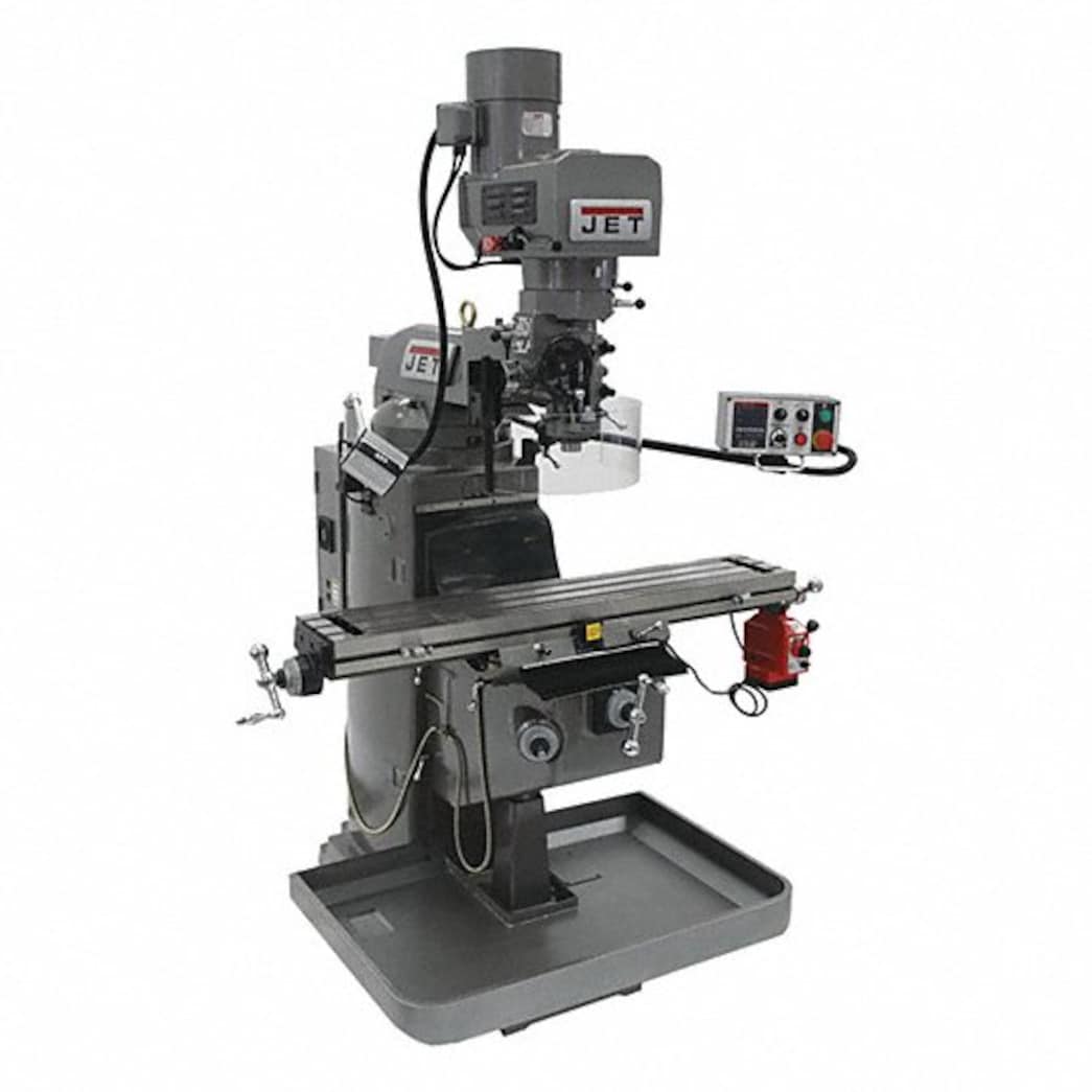 JET JTM-1050EVS2/230 Electronic Variable Speed Vertical Milling Machine 230V 3Ph