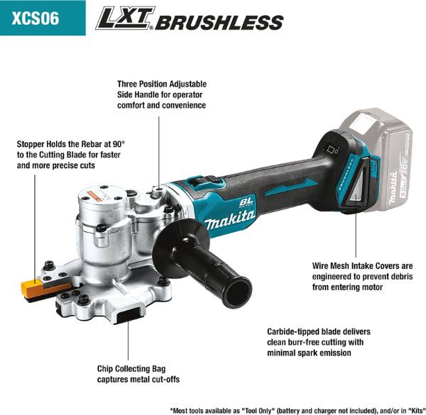 Makita 18V LXT Steel Rod Flush-Cutter Kit w/case & battery 5.0Ah