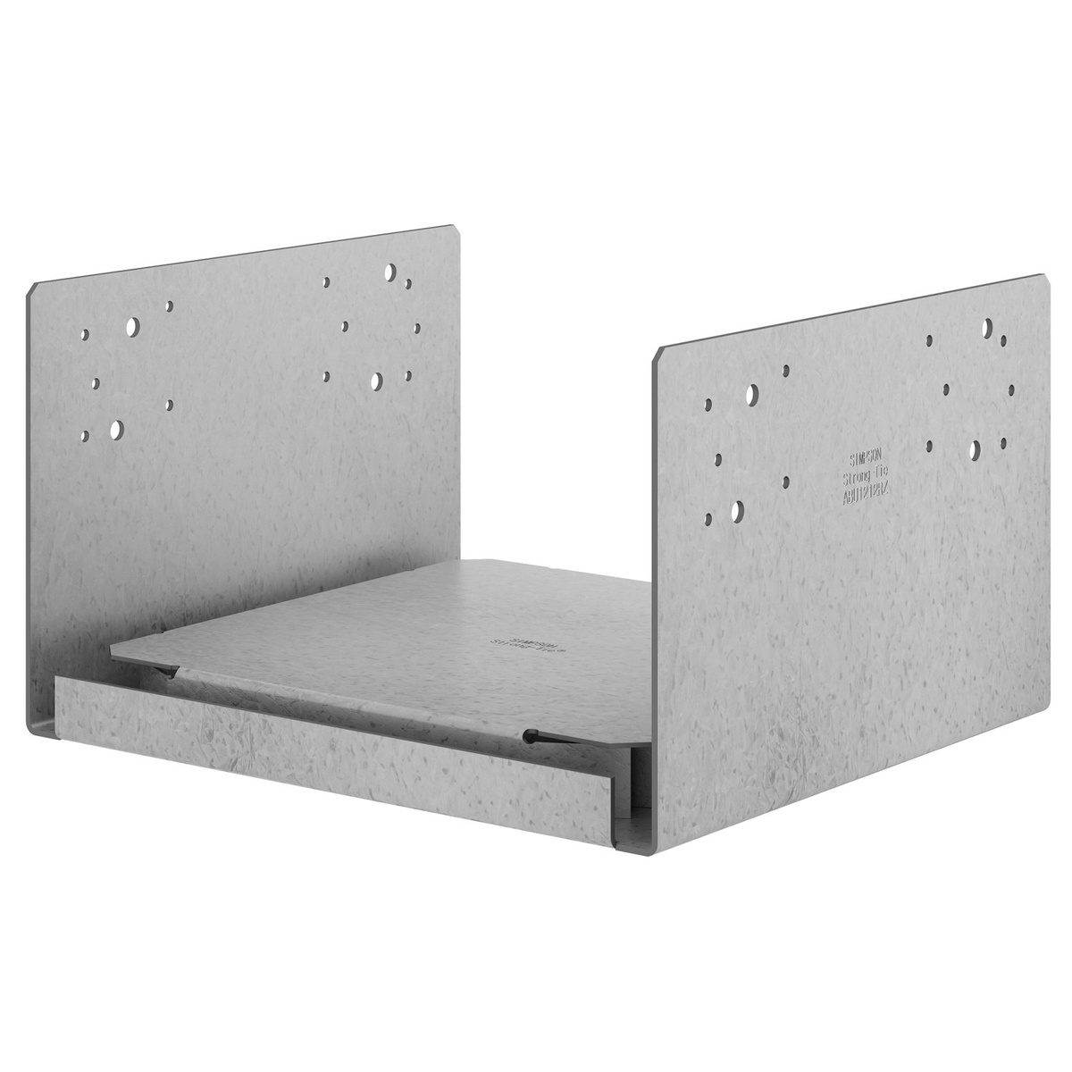  ABU1212RZ 12 x 12 Rough Adjustable Post Base Zmax Finish