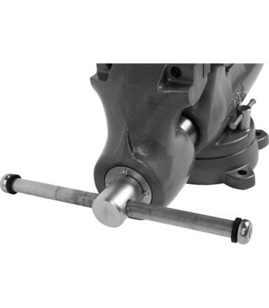 Wilton Machinist 6" Jaw Round Channel Vise with Swivel Base (600S)