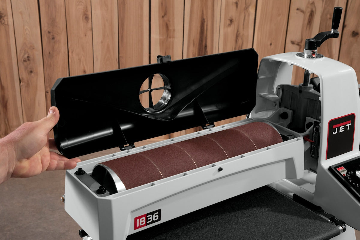 JET JWDS-1836 Drum Sander with Stand
