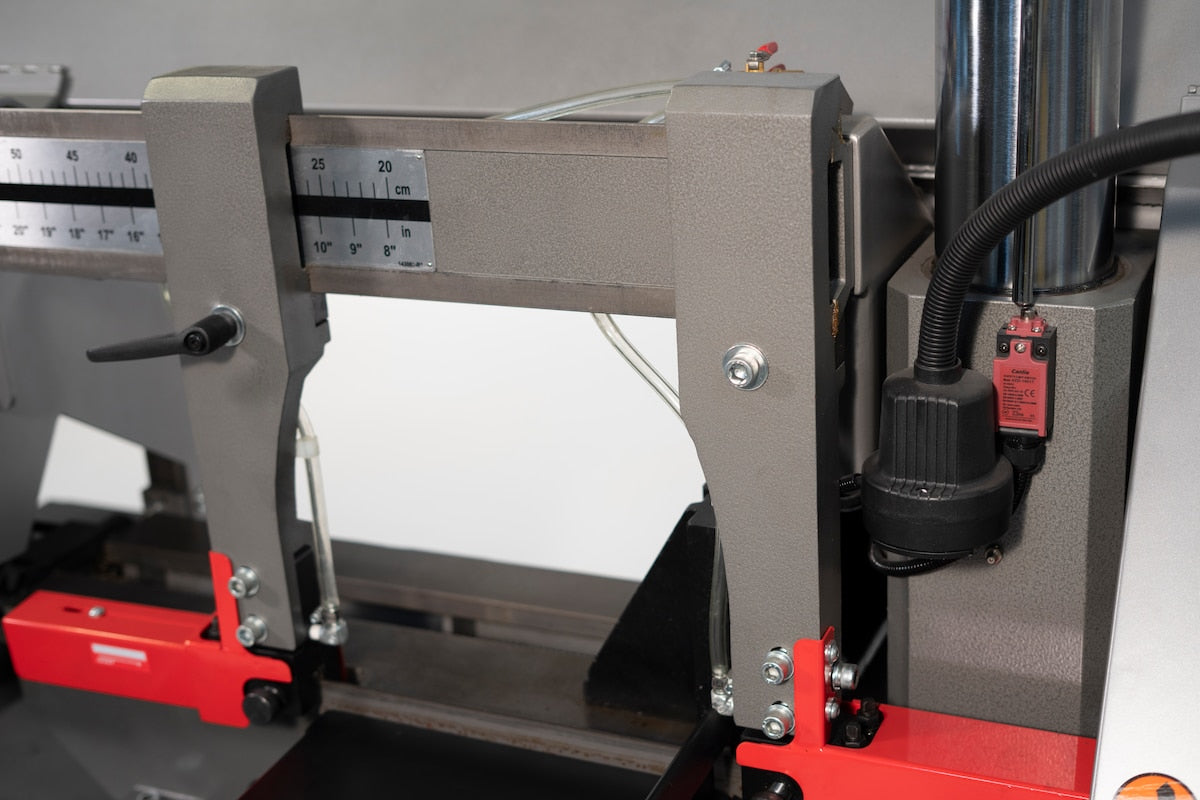 JET HBS1220DC, 12x20" Semi-Automatic Dual Column Bandsaw 3HP, 230/460V, 3Ph