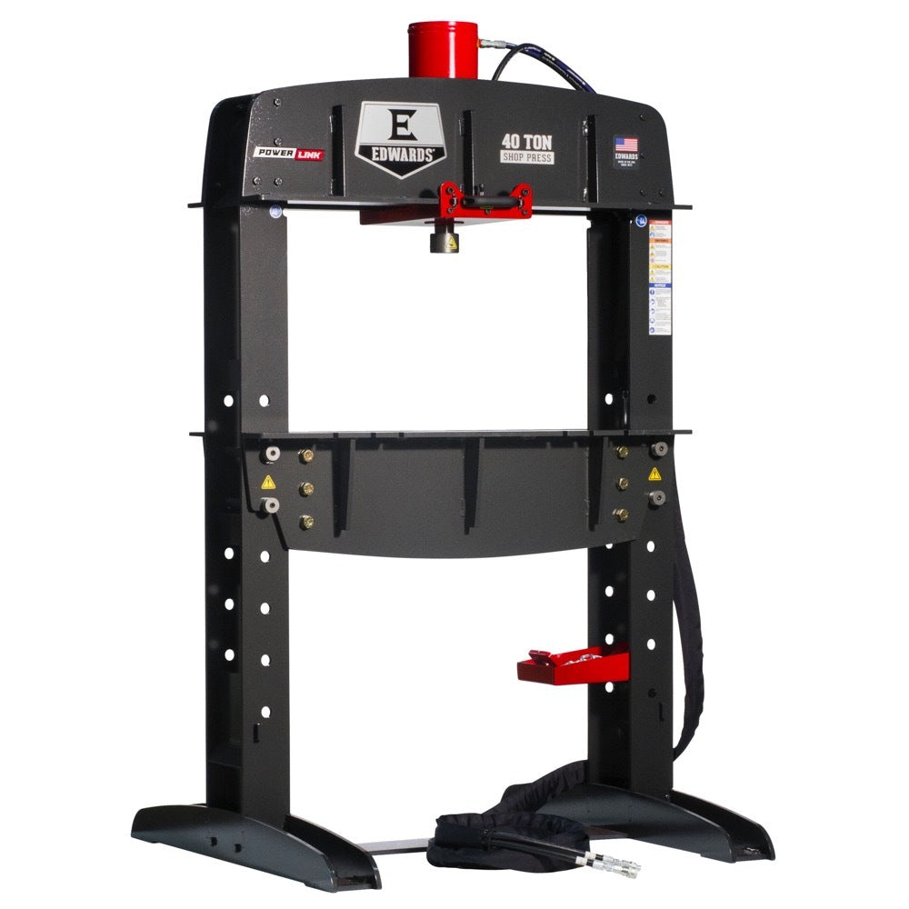 Edwards 40 Ton Shop Press and Portable Power Unit 230V, 3Ph HAT4020