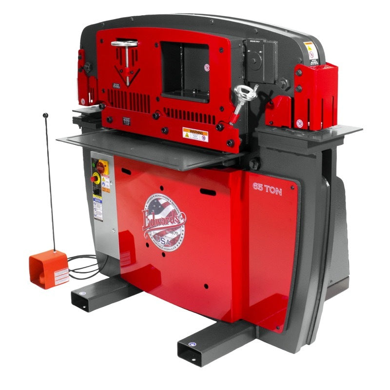 Edwards 65 Ton Ironworker 565V, 3Ph, with PowerLink IW65-3P575-AC600